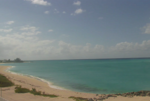 Пляж на острове Южный Бимини на Багамских Островах