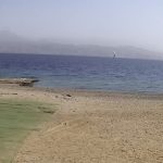 Залив Акаба Красного моря из Surf Center