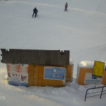 Трасса №9 на горнолыжном курорте Абзаково