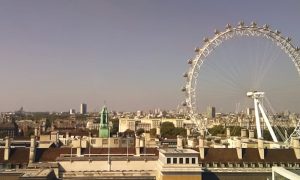 Колесо обозрения "Лондонский глаз" в Лондоне