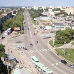 Пересечение проспекта Автозаводцев с улицей Лихачёва в Миассе