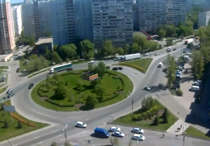 Веб камера Мытищи, Олимпийский проспект, пересечение с улицей Белобородова
