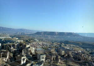 Веб камера Турция, Учхисар, Долина Голубей из отеля Helike Inn Cappadocia