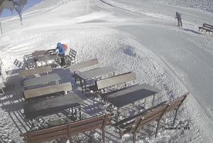 Кафе Айсберг на горнолыжном курорте Домбай