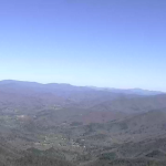 Вид с горы Брасстаун Болд в штате Джорджия