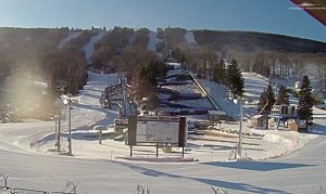 Панорама горнолыжного курорта Кэмелбэк в Пенсильвании