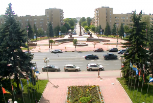 Площадь Пушкина в Твери
