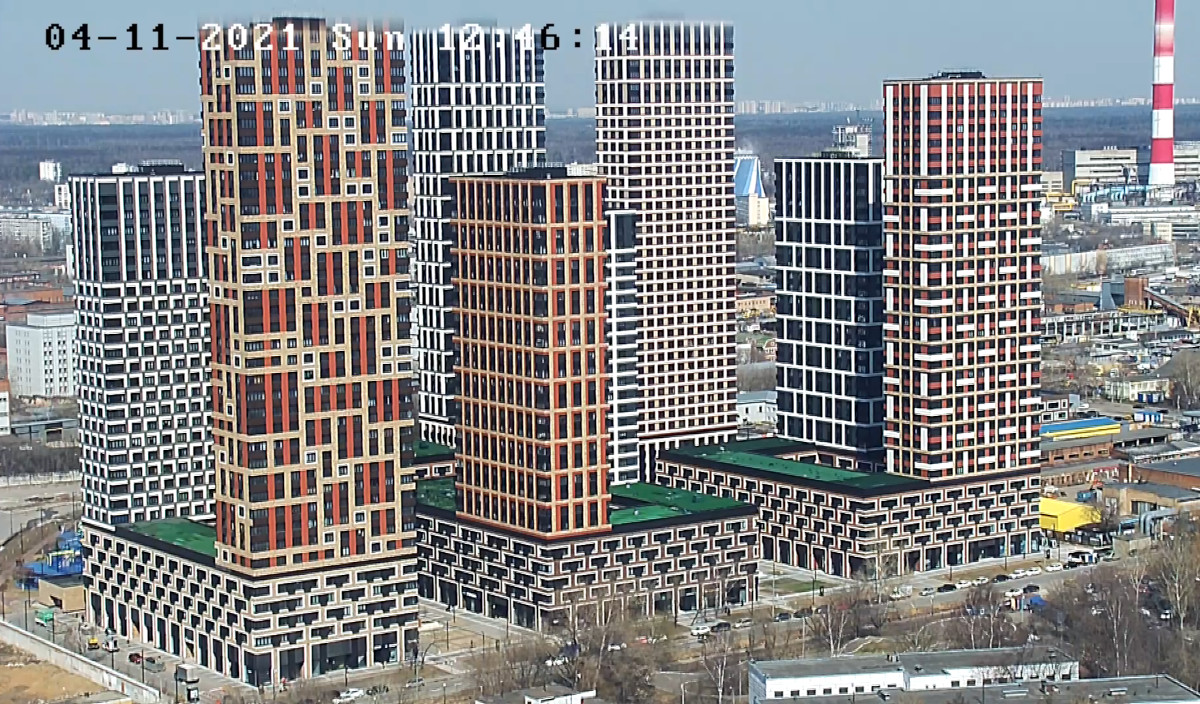 Веб камера Москвы, ЖК «Level Амурская»
