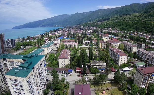 Город Гагры Абхазия Фото