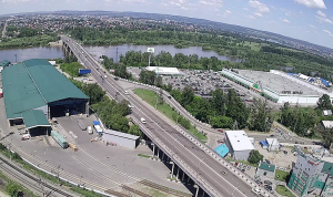Иркутный мост в Иркутске