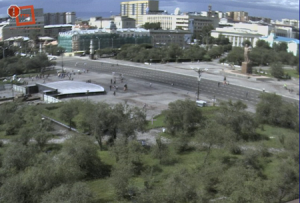 Площадь Ленина в Чите