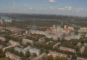 Панорама города Кемерово