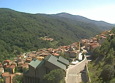 Веб камера Италия, остров Сардиния, Дезуло, панорама