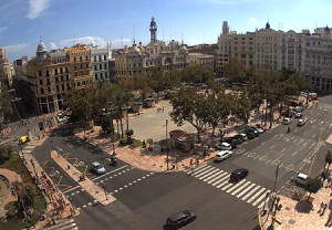 Ратушная площадь в Валенсии