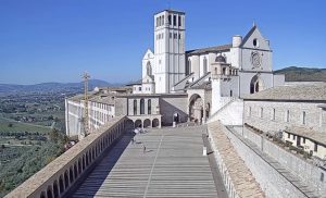 Веб камера Италия, Ассизи, церковь Сан-Франческо
