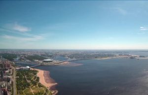Веб камера Санкт-Петербург, панорама с Лахта-центра