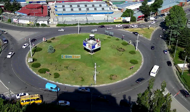 Веб камера Крыма, Симферополь, Московское кольцо