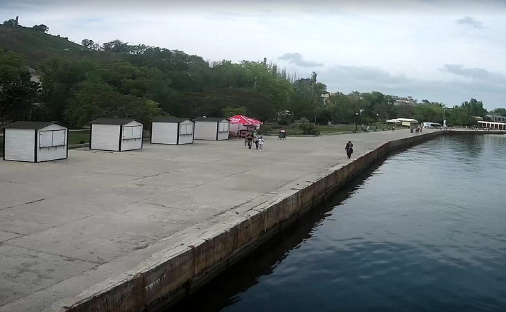 Веб камера Крыма, Керчь, набережная Керчи