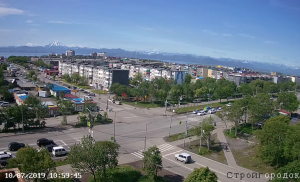 Веб камера Петропавловск-Камчатский, Панорама Города