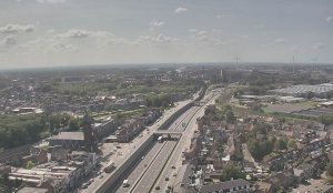 Панорама города Бом в Бельгии