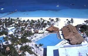 Веб-камера Канкуна, отель Presidente InterContinental Cancun Resort 5*