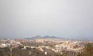 Панорама города Лас-Пальмас в Испании