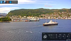 Веб-камера Норвегии, Молёй, Панорама