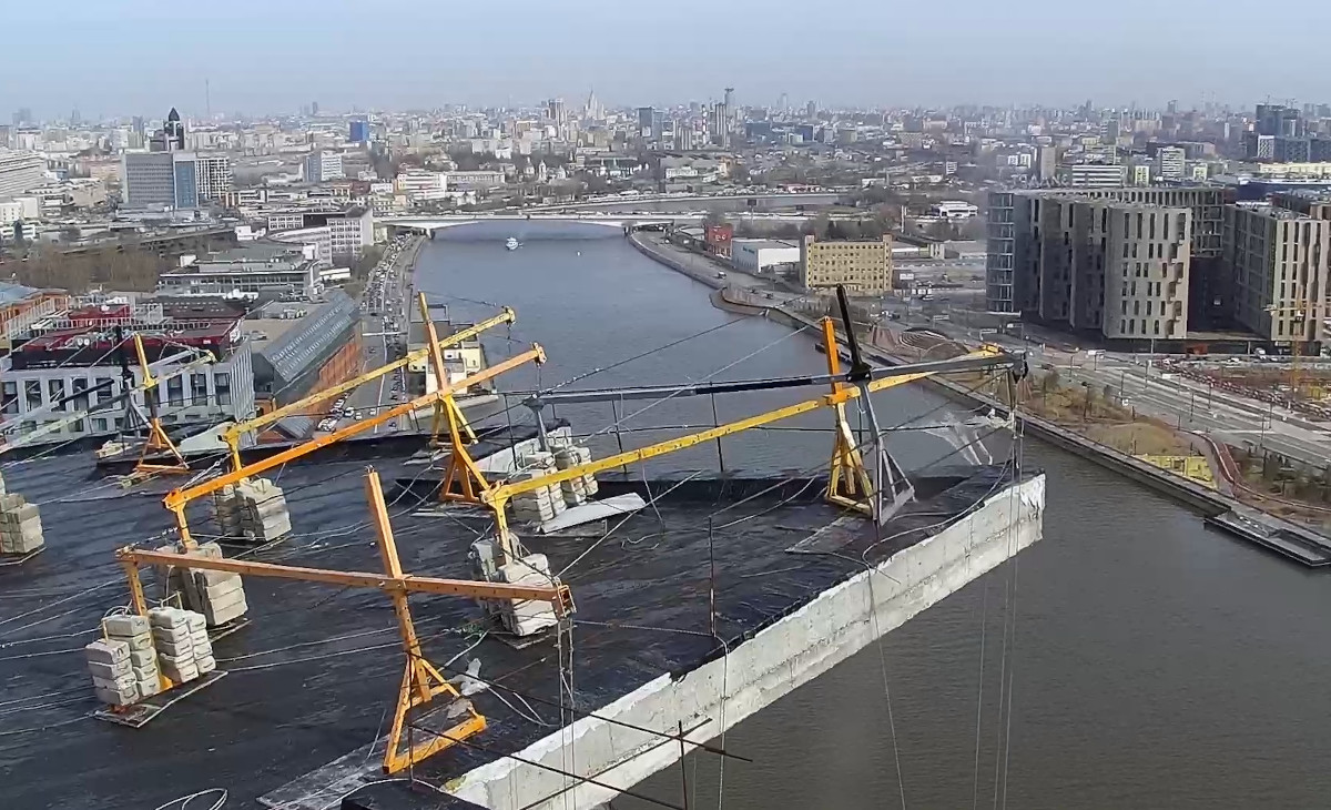 Веб камера Москвы, бизнес-центр DM TOWER