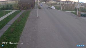 Веб камера Краснодара, Экопосёлок "Николино Парк", КПП
