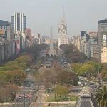 Проспект 9 июля в Буэнос-Айресе из отеля Four Seasons