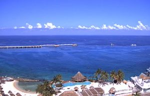 Веб камера Мексика, остров Косумель, отель Grand Park Royal Cozumel