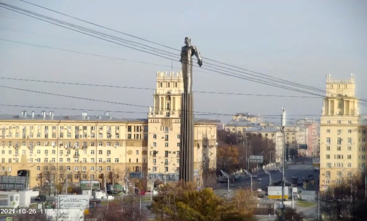 Веб камера Москва, Площадь Гагарина