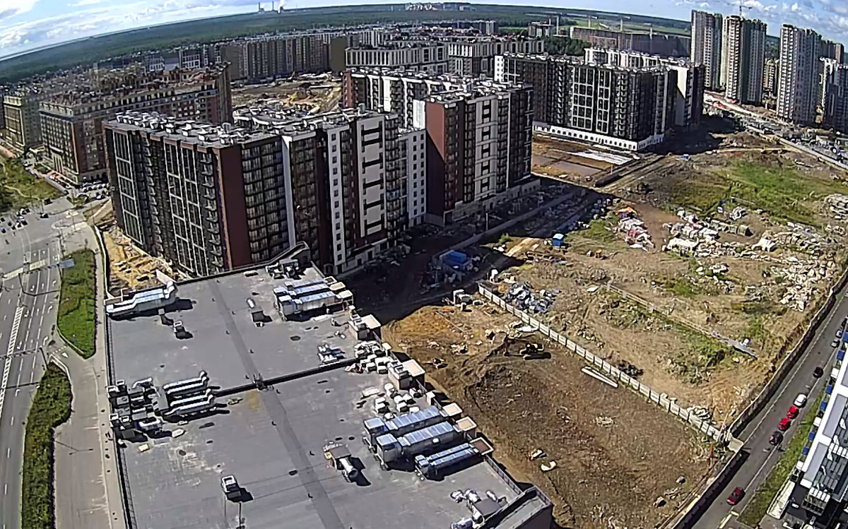 Веб камера Санкт-Петербург, ЖК «Полис Приморский»
