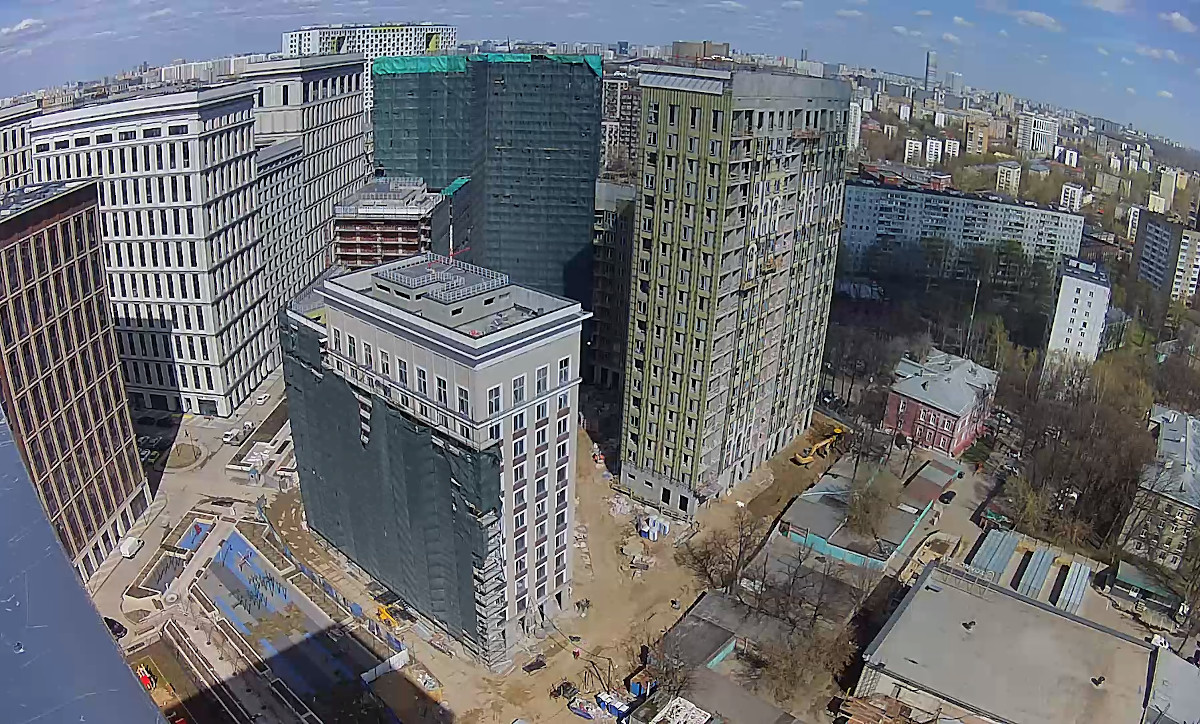 Веб камера Москва, ЖК «Серебряный фонтан»