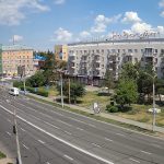 Ленинградская площадь в Омске