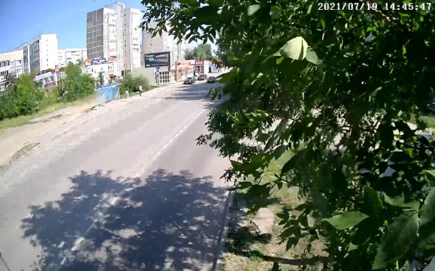 Веб камера показывает остановку Остановка