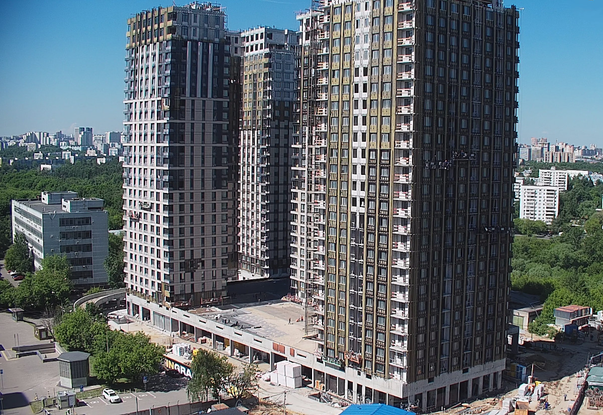 Веб камера Москва, ЖК «TopHILLS»