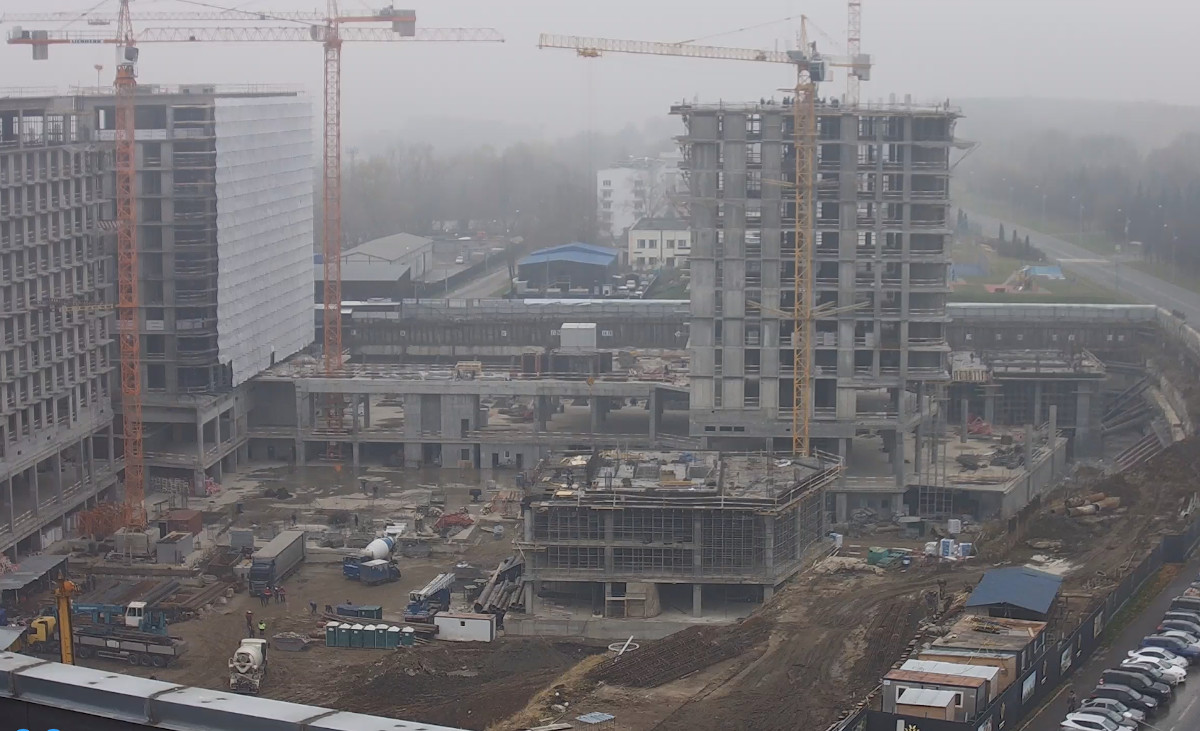 Веб камера Москвы, ЖК на улице Братьев Фонченко
