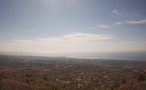 Панорама города Пафос на Кипре