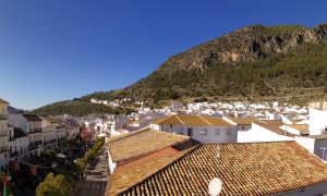 Панорама города Альгодоналес в Испании