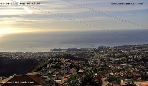 Панорама города Фуншал в Португалии