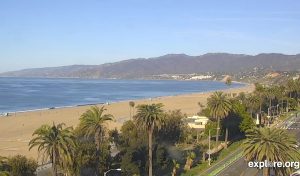 Веб камера Калифорния, пляж Санта-Моника