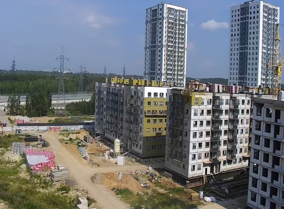 Веб камера Санкт-Петербург, ЖК «OKLA»