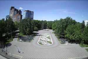 Веб камера Химки, Сквер им. 50-летия Октября