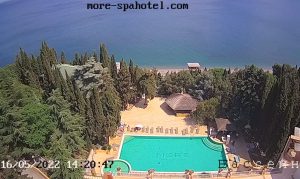 Веб камера Алушта, отель «Море», бассейн