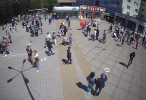 Веб камера Анапа, Театральная площадь