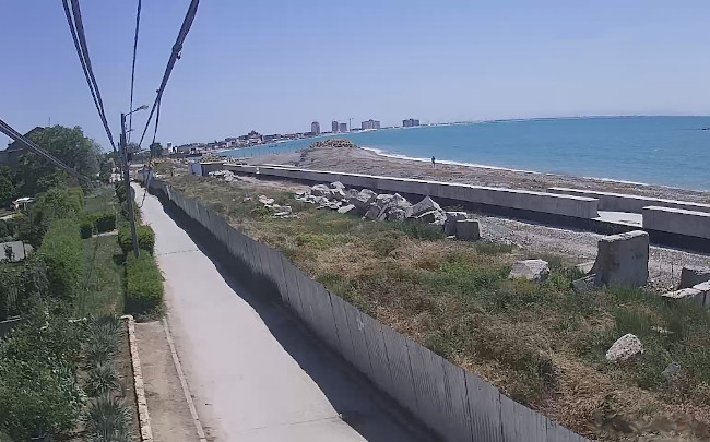 Веб камера Евпатория, Набережная имени Терешковой