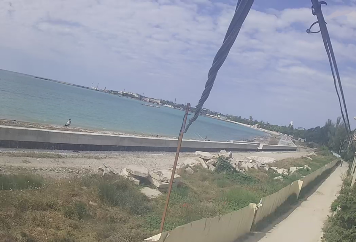 Веб камера Евпатория, Пансионат Трехгорка