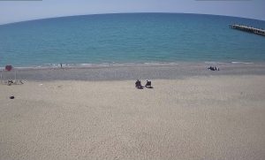 Веб камера Крым, Новофедоровка, пляж «Чайка»