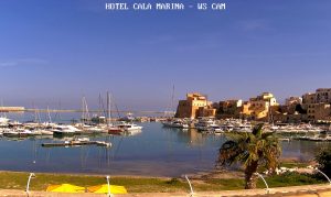 Веб камера Италия, Сицилия, Кастелламмаре-дель-Гольфо, гавань